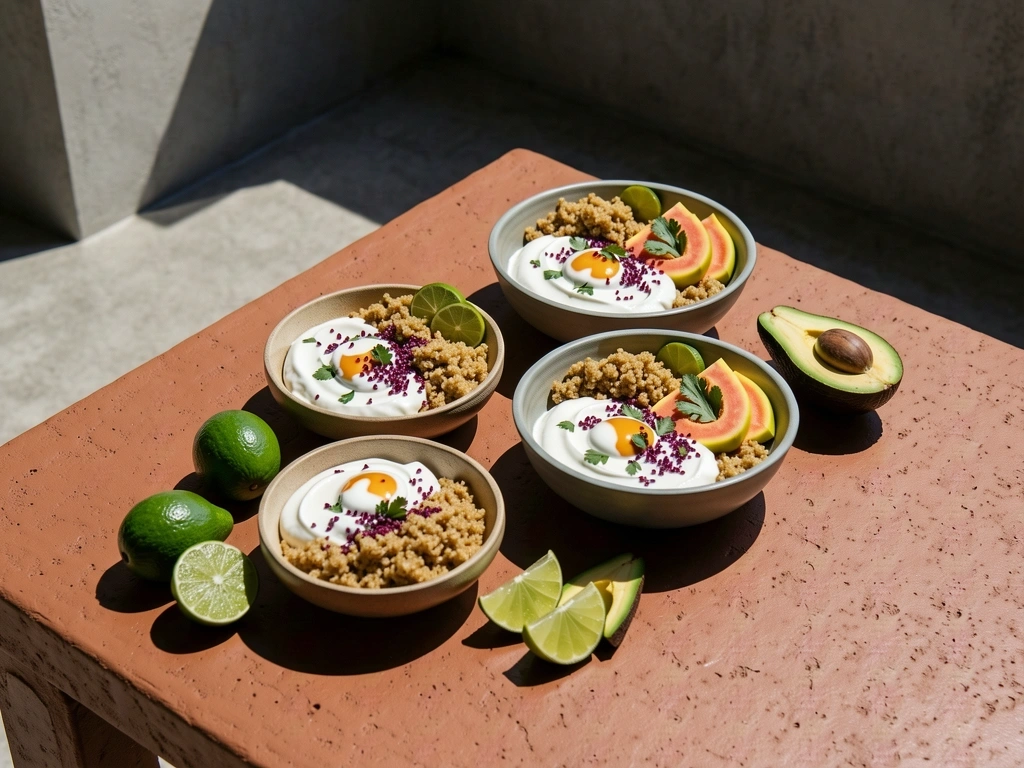 Opciones de desayuno equilibrado